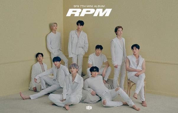 SF9이 ‘RPM’으로 4개월 만에 컴백한다. FNC엔터테인먼트 제공