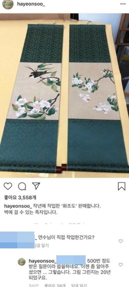 하연수의 댓글 반응은 과도한 반응이라는 지적을 받으며 논란을 키웠다. 하연수 SNS 캡처