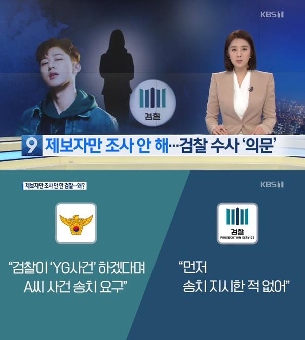 KBS ‘뉴스9’ 측이 검찰의 부실수사 의혹을 제기했다. KBS1 화면 캡처