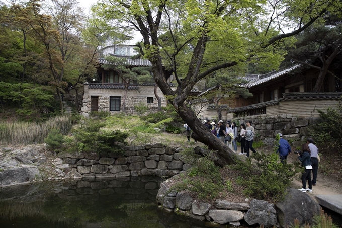 서울 성북구 성락원 전경. 한국일보 자료사진