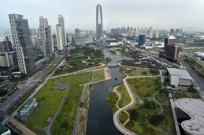 송도국제도시 전경. 인천경제자유구역청 제공