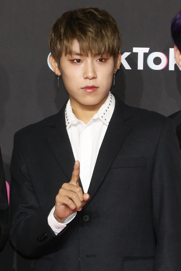 AB6IX 측이 박우진(사진)이 발목 부상과 향후 스케줄 참여 상황을 공지했다. 한국일보 DB