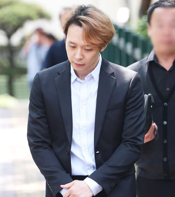 박유천이 집행유예 선고 이후 구치소에서 나왔다. 연합뉴스 제공