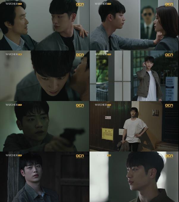 ‘왓쳐’ 서강준이 온도차 열연으로 시청자들을 홀렸다. OCN 캡처