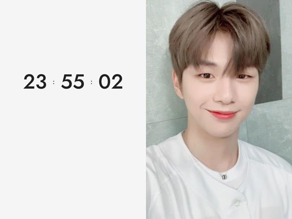 강다니엘이 카운트다운 사이트로 솔로 데뷔 관련 콘텐츠 공개를 예고했다. 커넥트엔터테인먼트, 강다니엘 SNS 제공