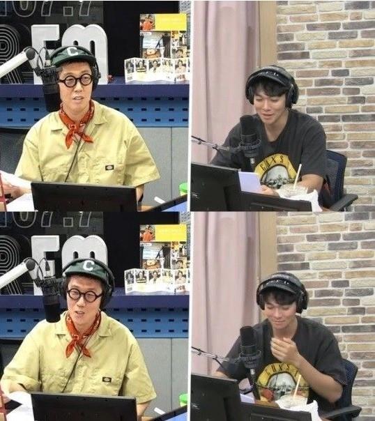 이규한이 라디오에서 솔직한 입담을 뽐냈다. SBS 파워FM ‘ 영철의 파워FM’ 방송 캡처