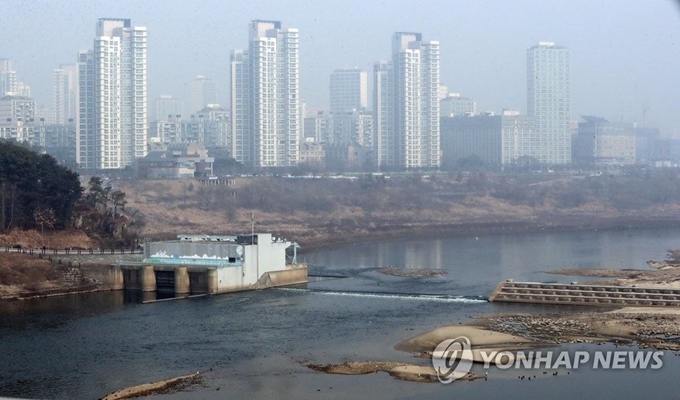 세종보 전경. 연합뉴스.