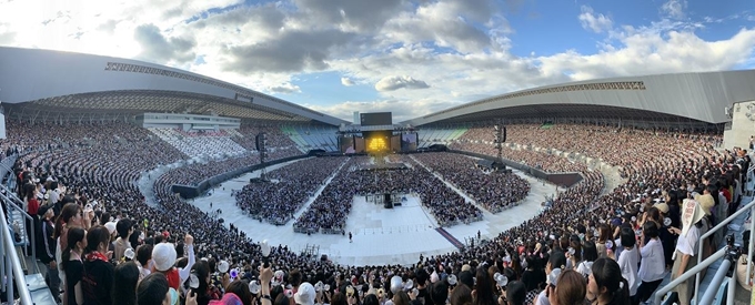 방탄소년단 일본 오사카 콘서트. 빅히트엔터테인먼트 제공