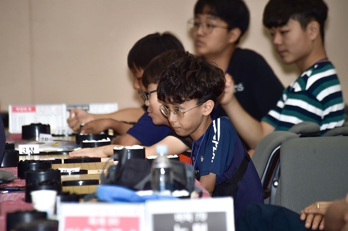 지난해 열린 청풍명월 바둑축제 경기 모습