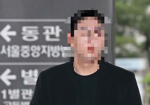 법원출석한 구하라 전 남자친구 최종범. 연합뉴스