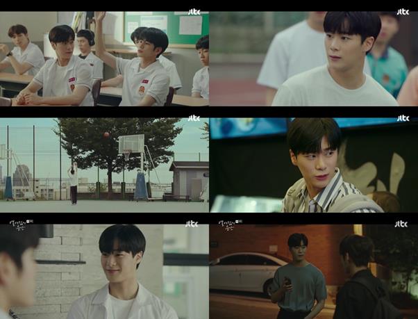 ‘열여덟의 순간’ 아스트로 문빈이 남다른 존재감을 드러내고 있다. JTBC 캡처