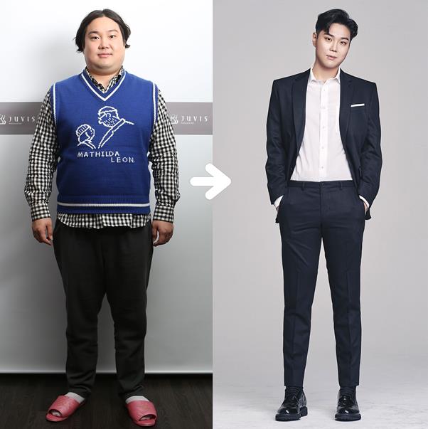 유재환이 32kg 감량에 성공한 모습을 공개했다. 쥬비스 제공