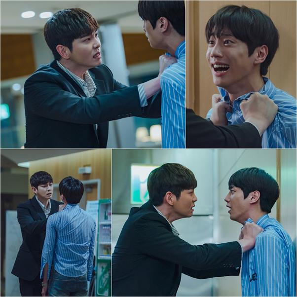 ‘미스터 기간제’ 윤균상-이준영 스틸컷이 공개됐다. OCN 제공