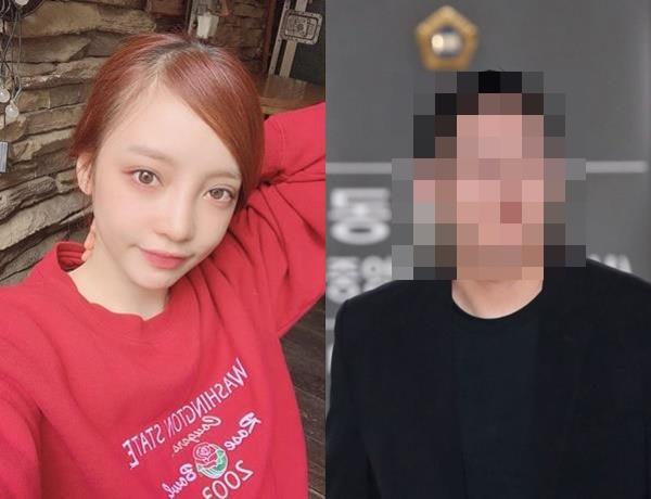 구하라(왼쪽)의 전 연인이자 폭행 및 협박 혐의로 기소된 최종범 씨(오른쪽)에 대해 집행유예 선고가 내려졌다. 구하라 SNS, 연합뉴스 제공