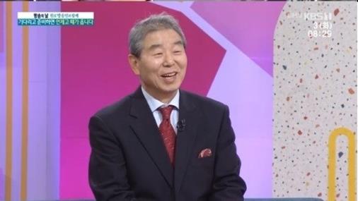 ‘아침마당’ 이계진이 출연했다.KBS 방송캡처