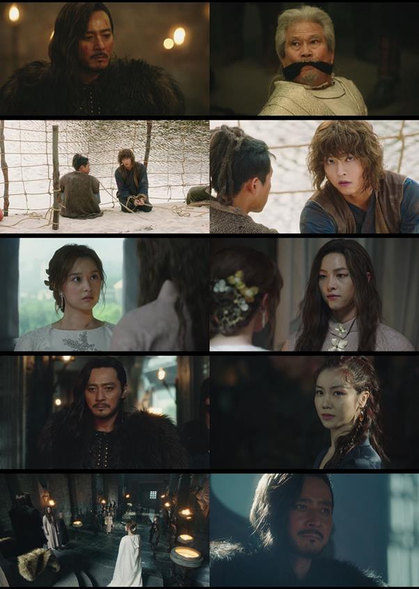 ‘아스달 연대기’ 장동건이 열연을 펼치고 있다. tvN 방송 캡처