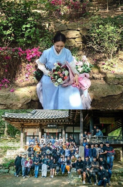 신세경이 ‘신입사관 구해령’의 마지막 촬영 인증샷을 공개했다. 신세경 SNS 캡처