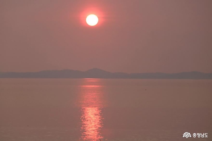 천수만 낙조. 충남도 제공