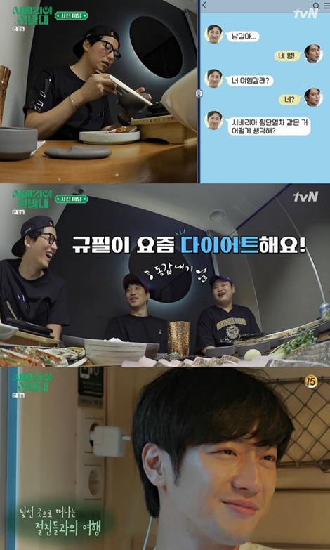 ‘시베리아 선발대’에서 이선균·김남길·김민식·고규필·이상엽이 출연했다. tvN 방송 캡처