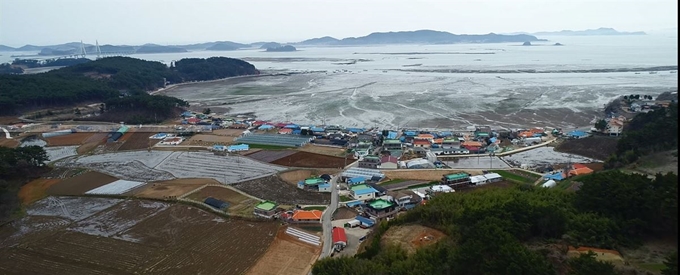 태안군 고남면 가경주 마을. 충남도 제공