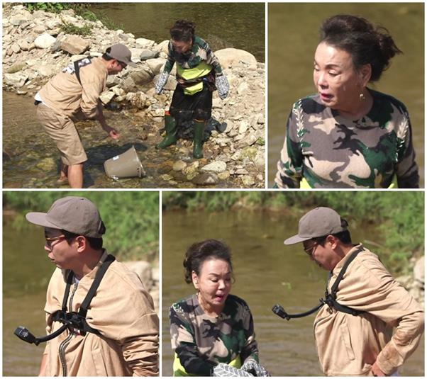 ‘최고의 한방’ 김수미-탁재훈이 메기잡이에 나섰다. MBN 제공