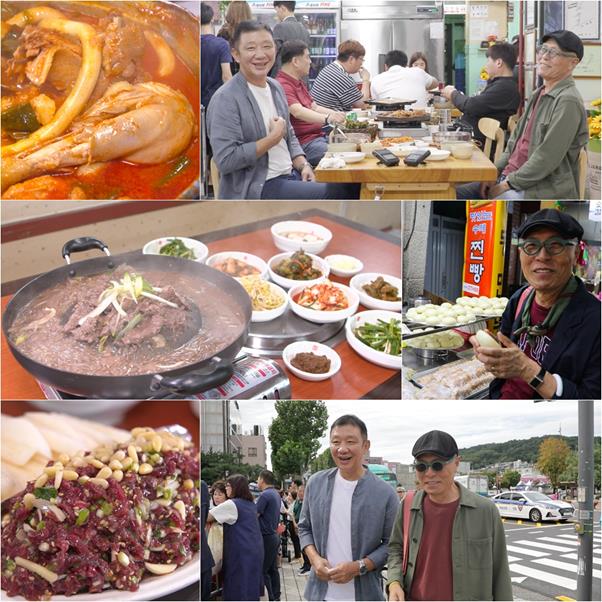 ‘백반기행’ 허재가 폭풍 먹방을 뽐낸다.TV조선 제공