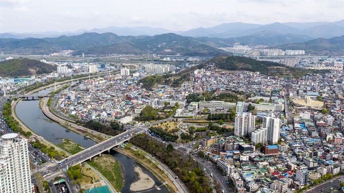 북구가 대구시 신청사 유치를 추진중인 옛 경북도청 부지.