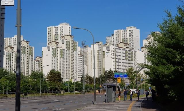 파주 운정신도시 모습. 한국일보 자료사진