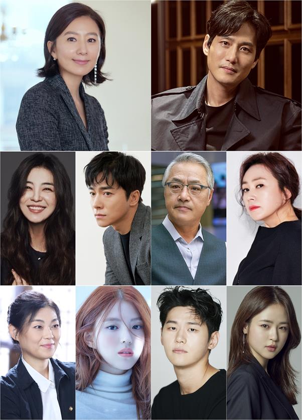 JTBC '부부의 세계'가 김희애, 박해준을 필두로 한 드림팀 라인업을 완성했다. YG엔터테인먼트, 플레오이엔티, 앤유앤에이컴퍼니, 매니지먼트플레이, 드라마하우스, 매니지먼트구, 9ato엔터테인먼트, SM C&C