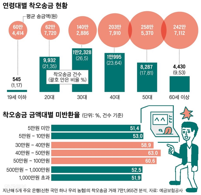 연령대별 착오송금 현황_신동준 기자