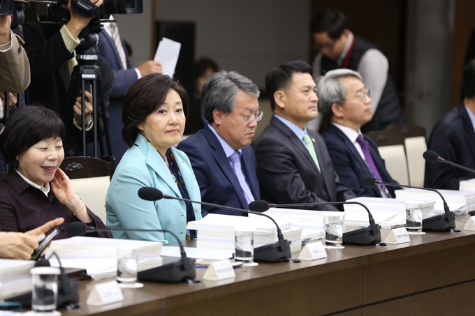 12일 정부세종청사에서 열린 규제자유특구 위원회. 중소벤처기업부 제공