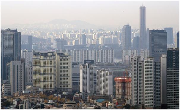 . 지난달 24일 오전 남산에서 바라본 서울 시내 모습. 연합뉴스