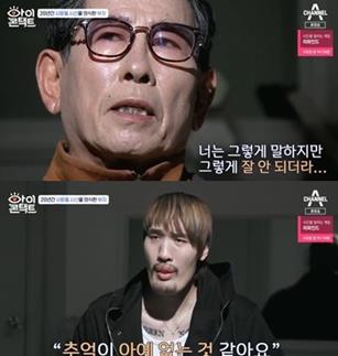 ‘아이콘택트’ 최홍만이 아버지를 향한 마음을 고백했다.채널A 방송 캡처