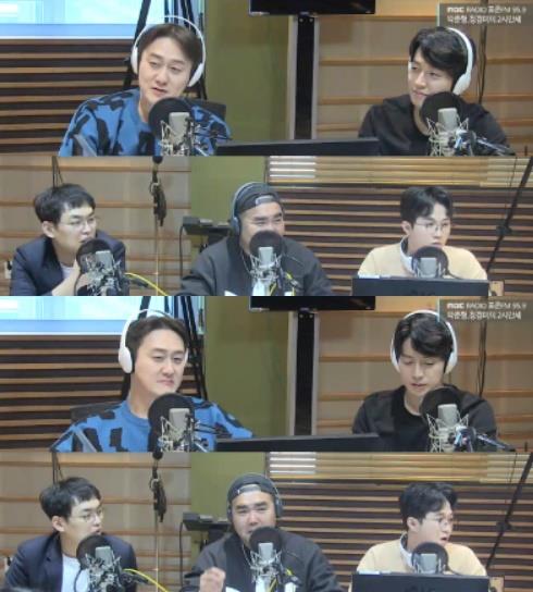 마흔파이브가 MBC 표준FM ‘박준형, 정경미의 2시만세’에서 웃긴 일화를 전했다. 방송 캡처