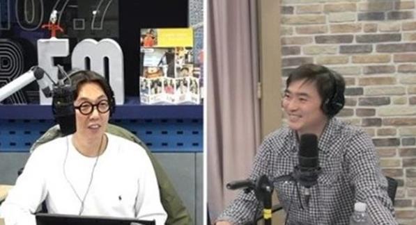 ‘철파엠’ 김석훈이 사랑꾼 면모를 뽐냈다.SBS 라디오 방송 캡처