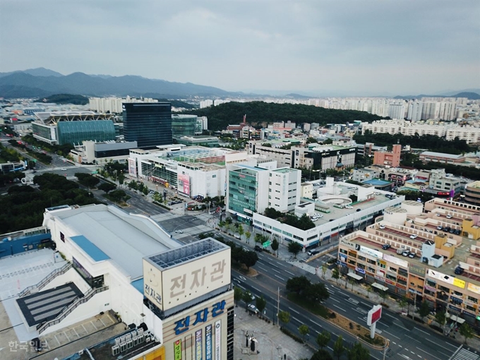 대구종합유통단지 전경. 한국일보 자료사진