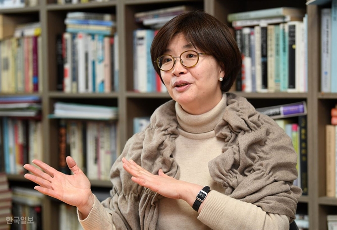 권보드래 고려대 국문과 교수는 "한번 끝낸 주제는 잘 연구하지 않는 스타일"이라면서도 "3ㆍ1운동은 아직 미련이 남는다"고 말했다. 홍인기 기자