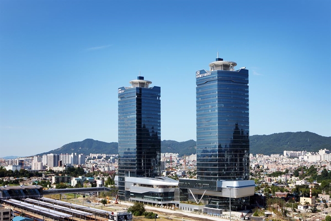 한국철도시설공단 사옥 전경