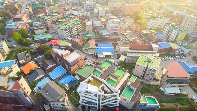 용인시 마평1 주거환경개선구역 전경. 용인시 제공