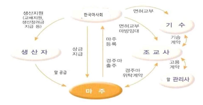 마사회 고용구조. 불안정노동철폐연대 제공