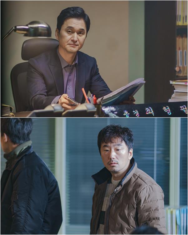 ‘본 대로 말하라’ 장현성-류승수 스틸컷이 눈길을 끌고있다. OCN 제공