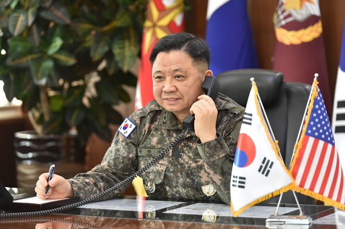 박한기 의장. 합동참모본부 제공