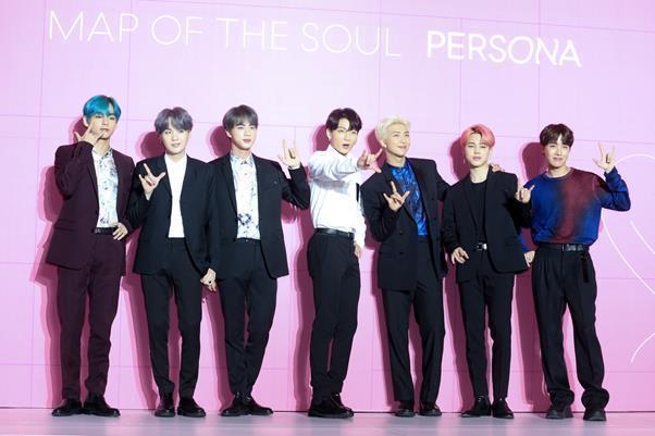 방탄소년단이 ‘커넥트, BTS’ 프레스 데이에 특별한 영상 메시지를 전했다. 한국일보 DB