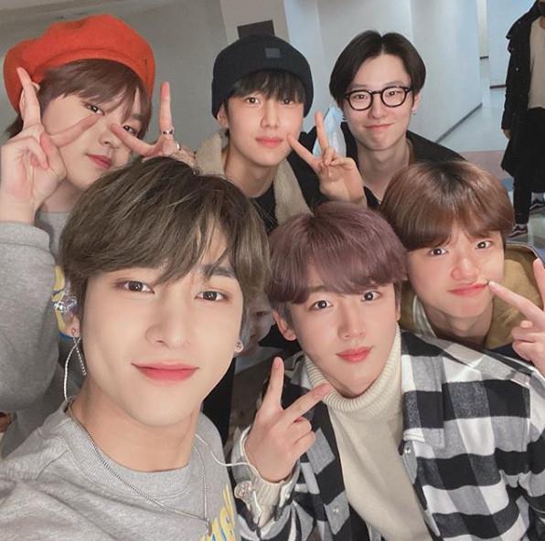 엑스원 출신 김요한, 이은상, 조승연, 손동표가 이한결, 남도현의 팬미팅 현장을 찾았다. 김요한 SNS 제공