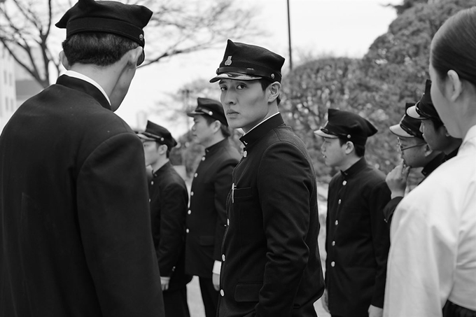 이준익 감독의 '동주'는 흑백 화면을 통해 시인 윤동주의 내면을 탐색한다. 메가박스중앙플러스엠 제공