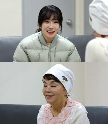 이유리가 김수미를 만났다. KBS2 제공