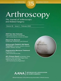 바른세상병원 연구팀의 논문이 게재된 국제학술지(Arthroscopy)