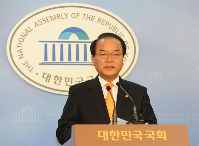 정갑윤 자유한국당 의원. 한국일보 자료사진