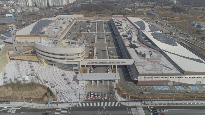 인천 남동구 남촌동 비류대로 763에서 내달 2일 문을 여는 남촌농산물도매시장 전경. 인천시 제공