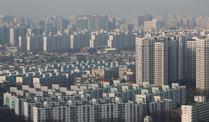 경기 수원시 아파트단지. 수원=연합뉴스